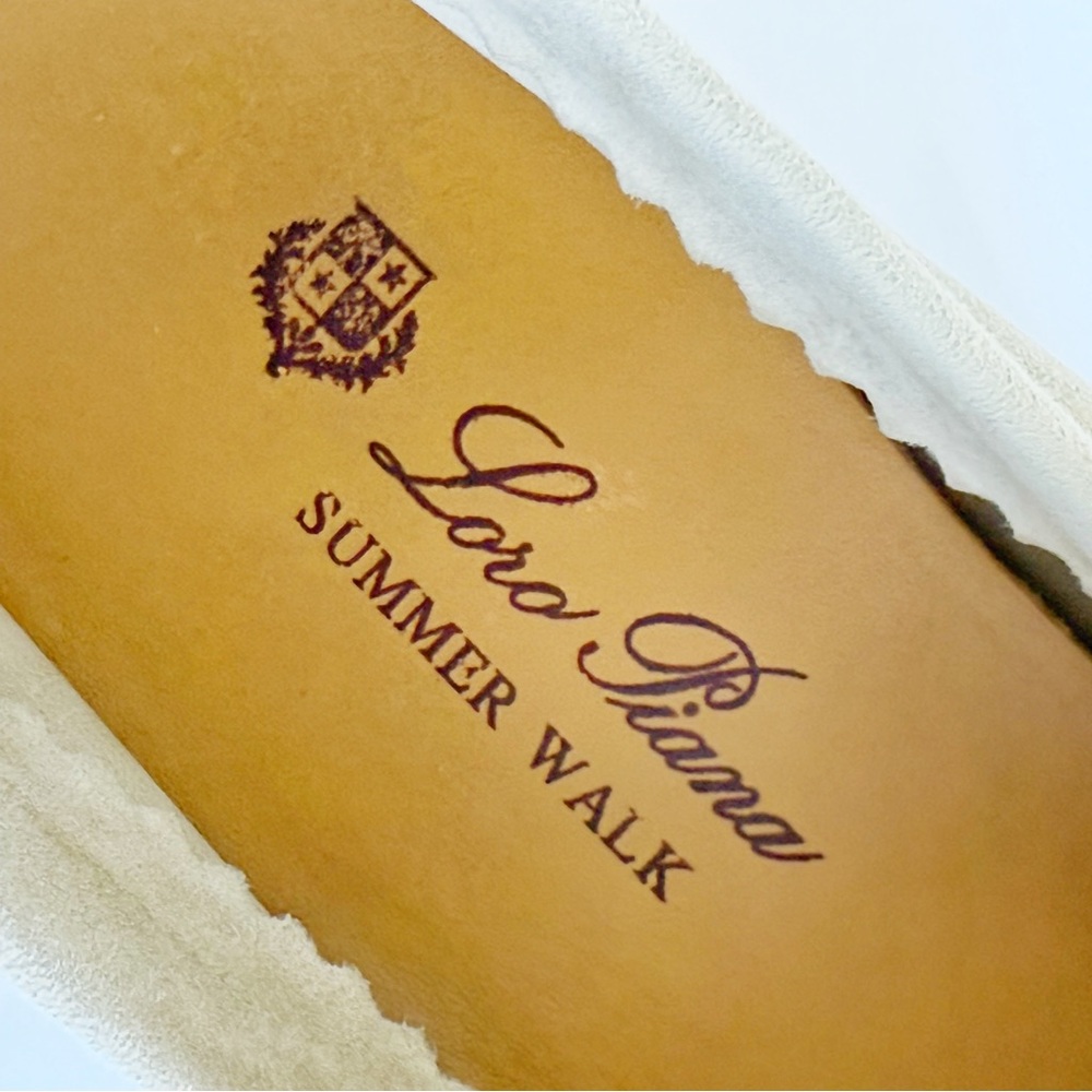 LORO PIANA SUMMER WALK SUEDE LOAFER SHOES - Picture 9 of 12